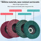 〔CC55〕100/115/125mm Grinding Wheel For Angle Grinder Nylon Fiber Flap Polishing Wheel Non-woven Grinding Disc For Metal Wood