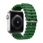 Ocean strap For Apple Watch Ultra 2 Band 49mm 10 9 8 7 45mm 41mm Silicone Bracelet Wristband iWatch 6 5 4 3 SE 44mm 40 42mm band