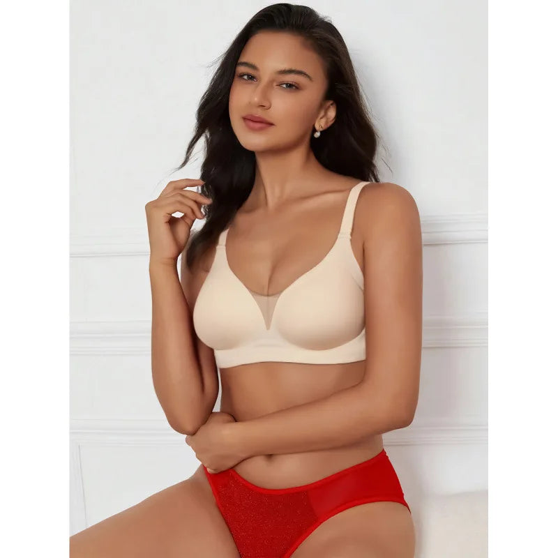 Sexy Seamless Bra Wire Free Brassiere Adjustable Wireless Bras Women Underwear Female Push Up Padded Bralette Lingerie Intimates