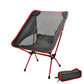 Detachable Portable Folding Moon Chair Outdoor Camping Chairs Beach Fishing Chair Ultralight Travel Hiking Picnic Seat Tools