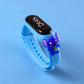 Disney Fashion Mickey Children Watches For Girls Electronic Bracelet Sports Touch LED  Doll Kids Watch Women Waterproof Clock
