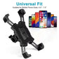 360° Rotatable Electric Bicycle Phone Holder for iPhone Riding MTB Bike Moto Motorcycle Stand Bracket Non-slip Cycling