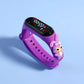 Disney Fashion Mickey Children Watches For Girls Electronic Bracelet Sports Touch LED  Doll Kids Watch Women Waterproof Clock