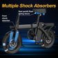Foldable Electric Bike for Adults,14" Commuter E-Bike,750W Peak,Electric Bicycle,48V10Ah Battery,30Miles Range + 1 Year Warranty