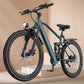 Commuter Electric Mountain Bike Electric Bicycles for Adults with 30-Mile Range, 19 MPH, 500W Brushless Motor, 26" 24" Tires