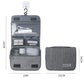Foldable Toiletry Bag Organizer Hanging Storage Bag Bathroom Makeup Bag Case Travel Dry And Wet Separation Cosmetic Wash Bag