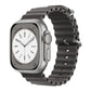 Silicone Ocean band for Apple Watch straps 45mm 46mm 40mm Ultra 2 49mm 44mm 41mm 38-42mm sport bracelet series 10 9 8 7 6 5 4 SE