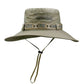 Summer Men Bucket Hat Outdoor UV Protection Wide Brim Panama Safari Hunting Hiking Hat Mesh Fisherman Hat Beach Sunscreen Cap