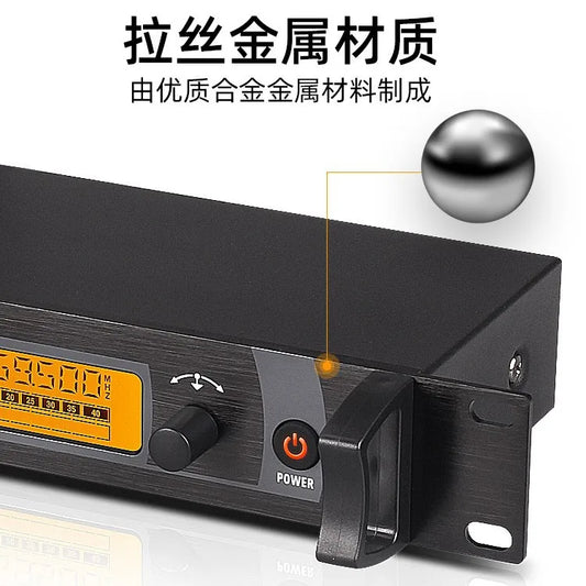 Wireless Stage Monitoring Earphone Monitoring System One To Two Microphone Performance Noise Reduction Fanny Pack Meeting