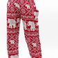 Burgundy ELEPHANT Pants Women Boho Pants Hippie Pants Yoga