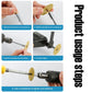 40mm Braze Diamond Saw Blade M10 Angle Grinder Electric Hand Drill Connecting rod Adapter Ceramic Stone Carving Cutting Tools