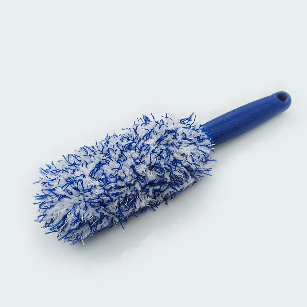 SEAMETAL Car Cleaning Brush Car Wash Portable Plush Wheel Tire Rim Brush Wash Tools for Car Motorcycle Wheel Tire Accessories