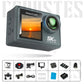 Ourlife MTR40 5K Action Camera 2.0" IPS Touch Screen 5X Zoom Action Cam WiFi EIS 170° 30M Waterproof Professional Sports Camera