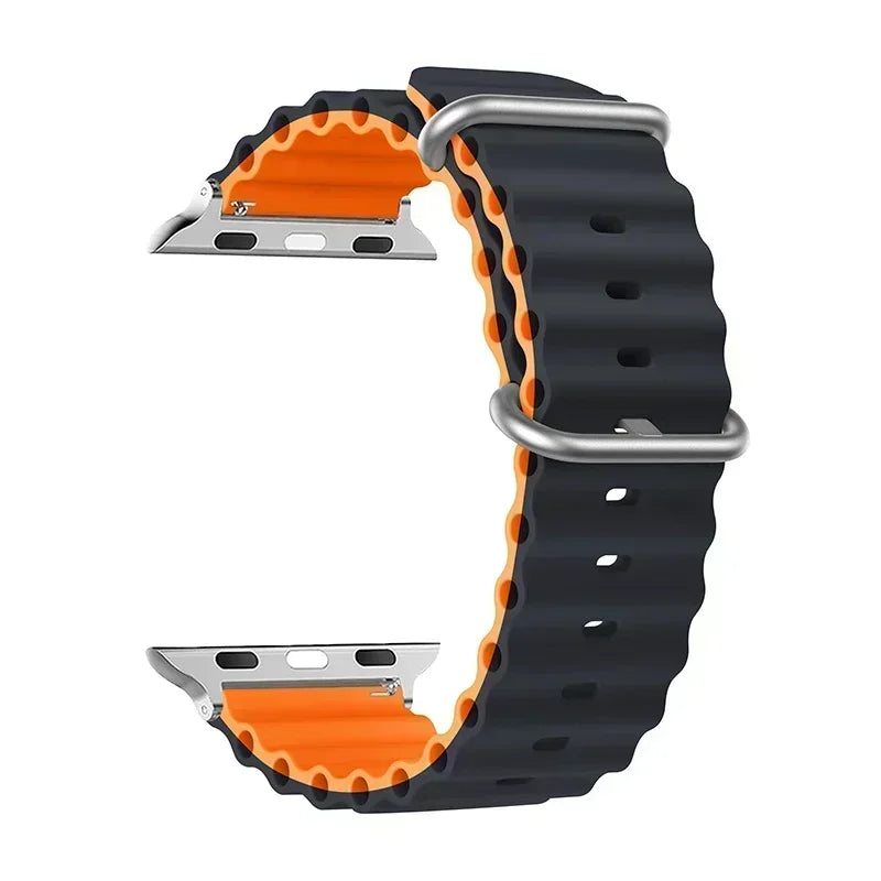 Straps for Apple Watch Band 44mm 40mm 45mm 49mm 41mm 42mm 38mm 46mm ocean bracelet correa iWatch series 7 6 3 se 8 Ultra 2 9 10