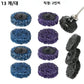 13Pcs Rust Remover Wheel Disc 2Inch Angle Grinding Abrasive Disc Pallet Polishing Metal Strip Disc Abrasive Paint Cleaning Wheel