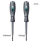 Multifunctional Electrician Test Screwdriver AC Non-contact Induction Test Pen Voltage Tester 70-600V Red Green Induction Lights