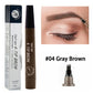 4 fork microblading eyebrow pencil waterproof eyebrow pencil natural long-lasting eyebrow makeup five colors