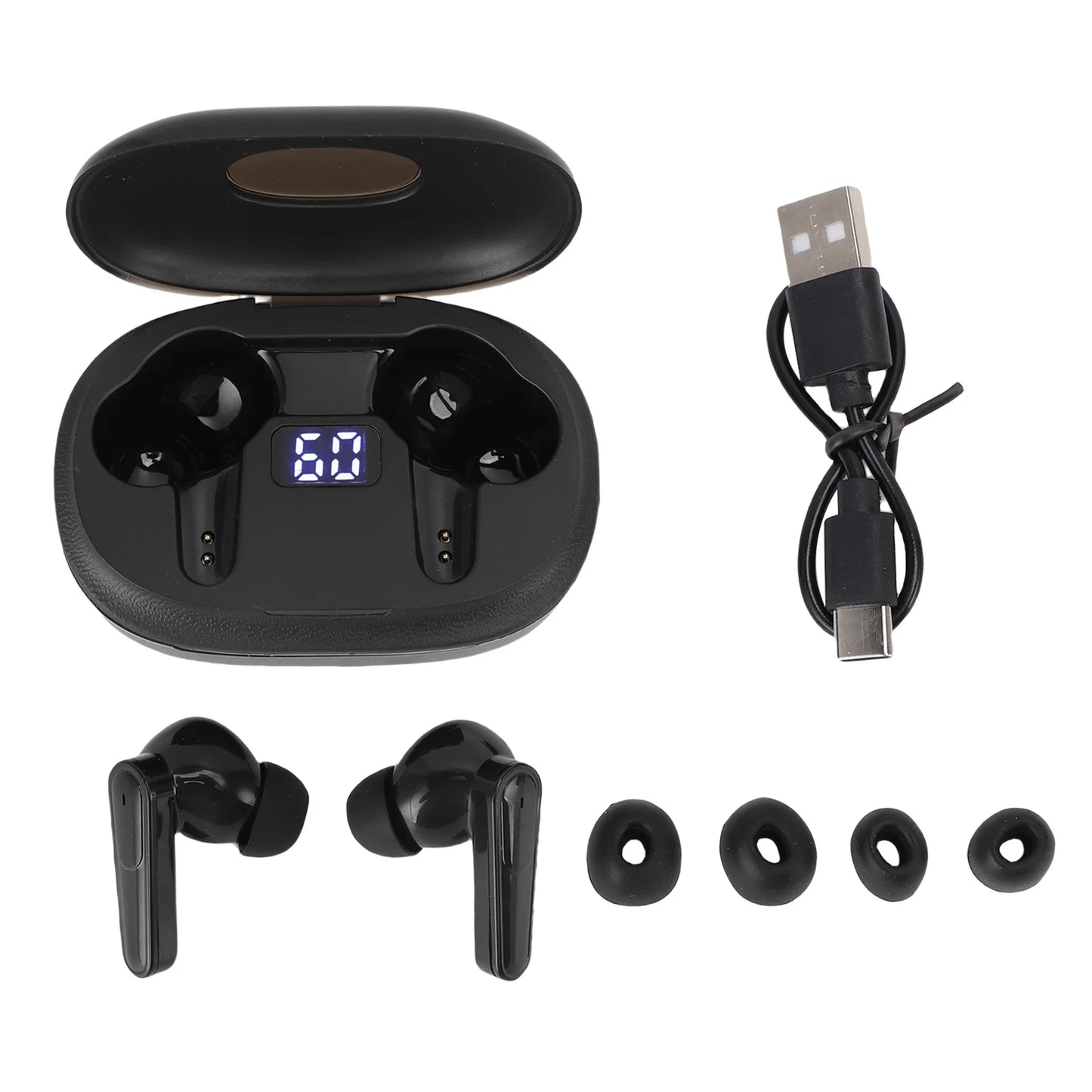 3-in-1 AI Translation Earbuds Real Time 164 Language Translator Earbuds Bluetooth 5.4 Noise Reduction for IOS Android Travel