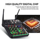 New Product Professional Portable Mini 4 Channel Karaoke Audio Mixer MC-20H with 2 UHF Wireless Microphone DJ Audio Console