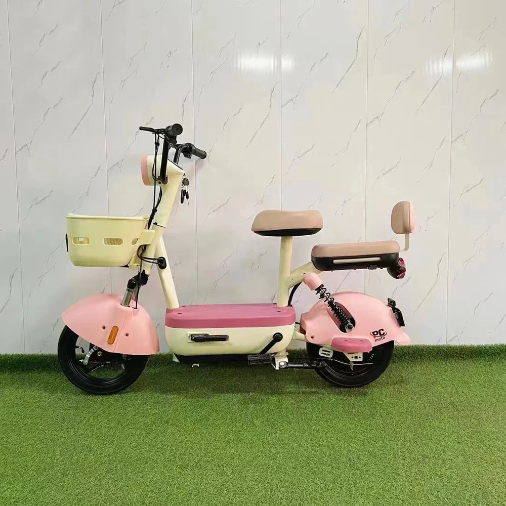 Hot Sale Electric City Scooter 350W E-Bike Electric Bicycle Electric Bike With Basket