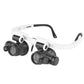 Magnifying Glass with LED Light Head-wearing Glasses Jewelry Loupe Welding Soldering Tools 8X 15X 23X