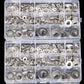 180/360/580/684/1010PCS Stainless Steel Washer M2 M3 M4 M5 M6 M8 M10 M12 Flat Washers Ring Plain Washer Gaskets Assortment Kit