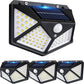 1/2/4/6Pcs 100 LED Wall Lights Outdoor Solar Lamp PIR Motion Sensor Solar Powered Sunlight Street Light for Garden Decoration