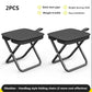 Outdoor folding pencil case small stool pocket stool portable fishing stool camping travel leisure handbag chair