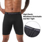 Men Boxers Sports Underwear Underpants Gym Shorts M L XL Black Quick-Drying Sweatpants Moisture Absorption Breathable Fitness