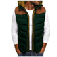 Men's Fashion Color Block Cotton Jacket with Hood